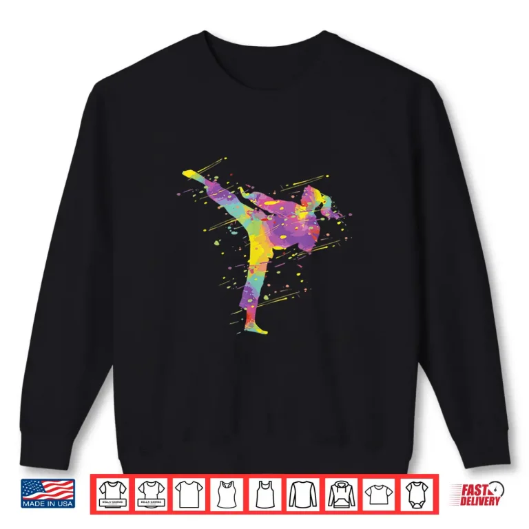 Sweatshirt Professional Aesthetic Karate Modern Graphic Apparel Shirt