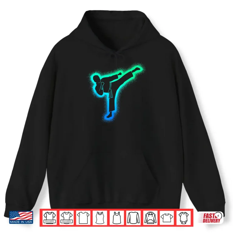 Hoodie Professional Martial Arts Taekwondo Karate Youth Modern Graphic Shirt
