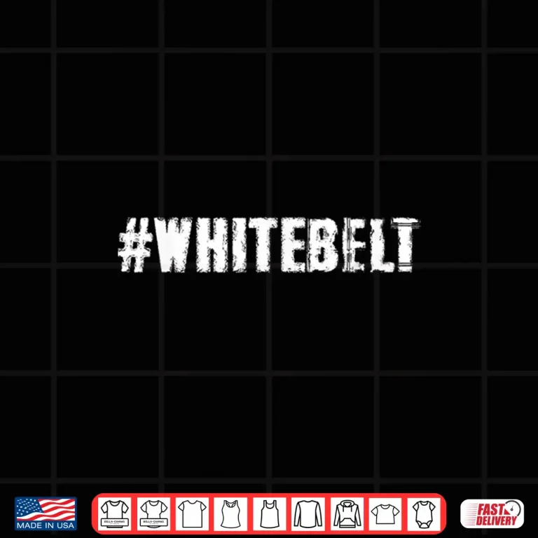 Design Professional Student Design Whitebelt Karate Martial Arts Graphic Shirt