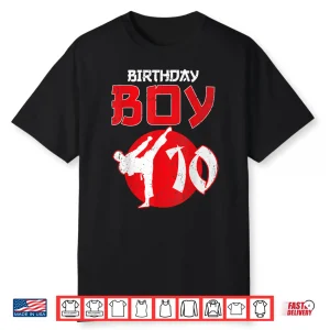 Tenth Birthday Karate Taekwondo Youth Martial Arts Shirt