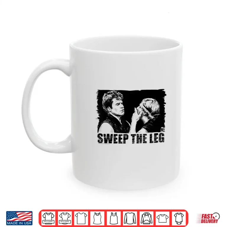Mug Sweep The Leg Photo The Karate Kid Movie Graphic Shirt