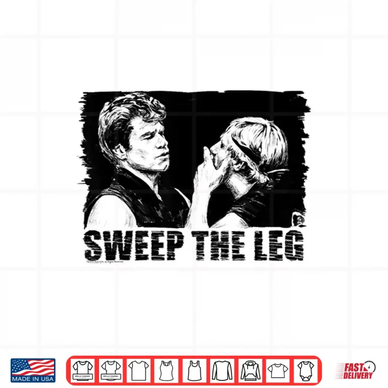 Design Sweep The Leg Photo The Karate Kid Movie Graphic Shirt