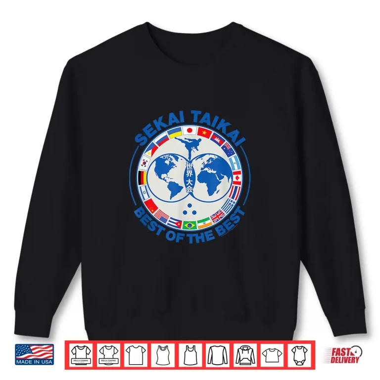 Sweatshirt Tournament Sekai Taikai Best Of The Best Cobra Kai Karate Shirt