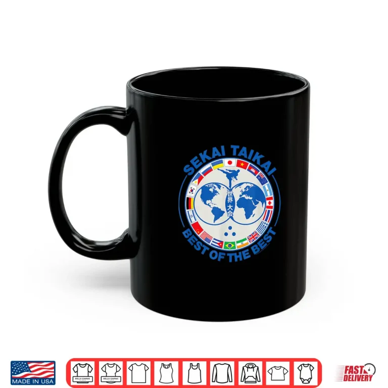 Mug Tournament Sekai Taikai Best Of The Best Cobra Kai Karate Shirt
