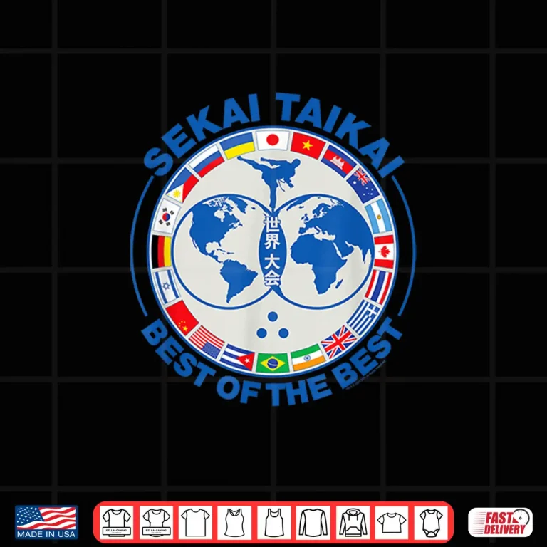 Design Tournament Sekai Taikai Best Of The Best Cobra Kai Karate Shirt