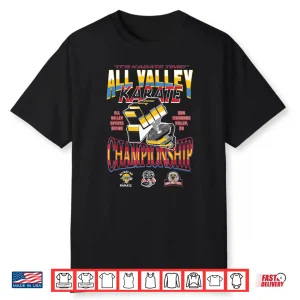 All Valley Championship Cobra Kai Karate Vintage Tv Show Shirt