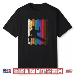 Belt Silhouette Karate Professional Martial Arts Graphic Shirt