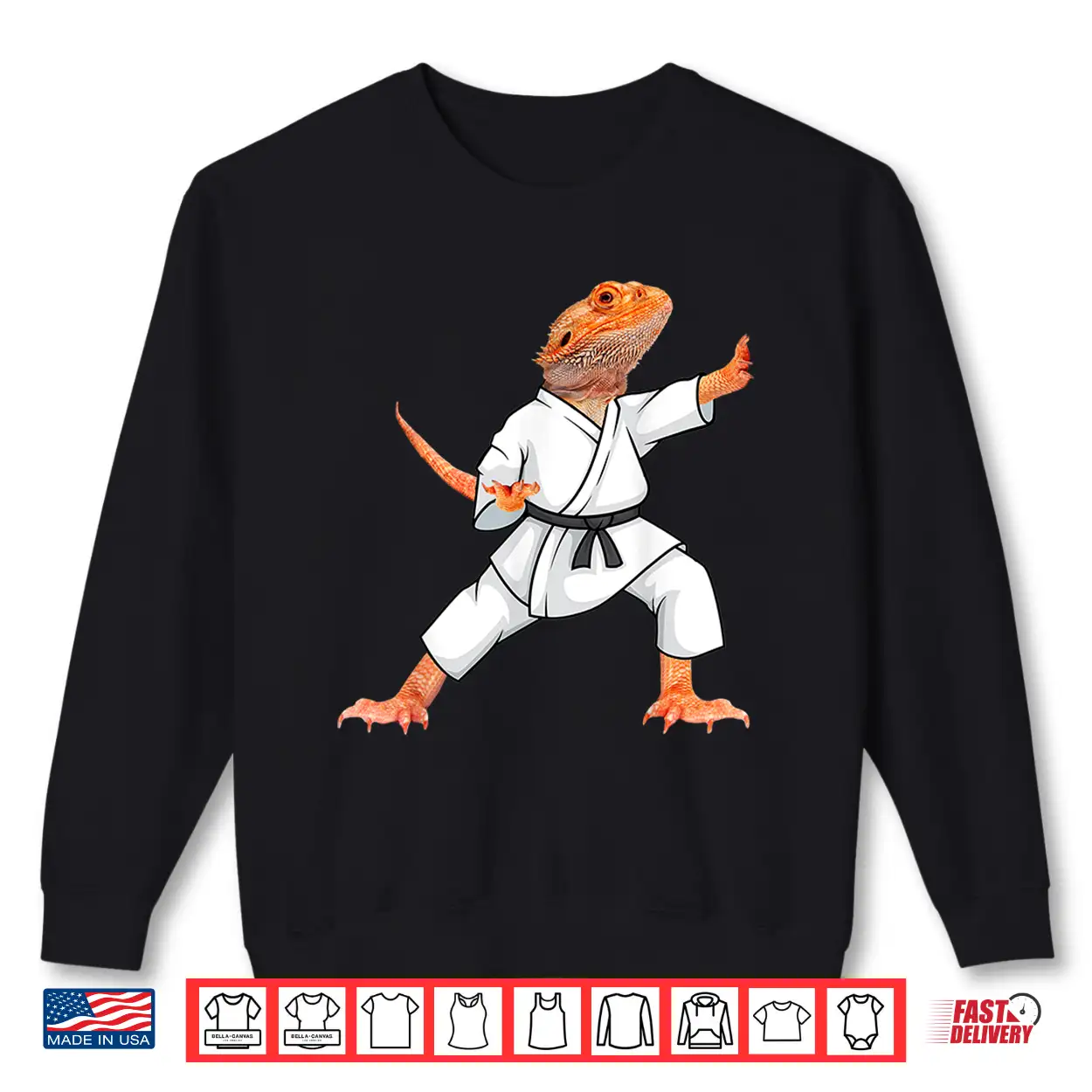 Bearded Dragons Doing Karate Samurai Ninja Lizard Humor Funny Shirt Bearded Dragons Doing Karate Samurai Ninja Lizard Humor Funny Shirt