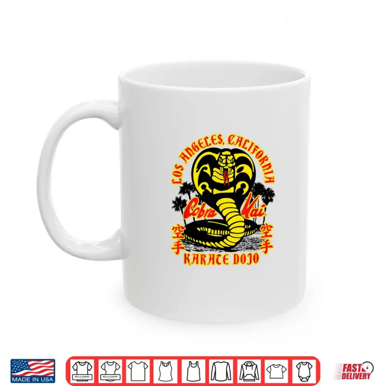 Mug Dojo Logo Cobra Kai Karate Professional Graphic Apparel Shirt