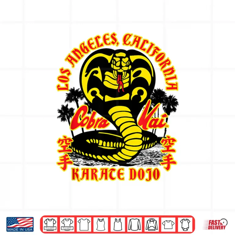Design Dojo Logo Cobra Kai Karate Professional Graphic Apparel Shirt