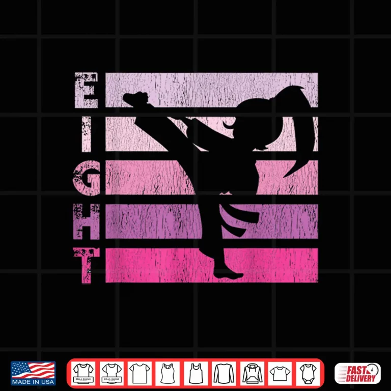 Design Eighth Birthday Youth Karate Taekwondo Professional Graphic Shirt