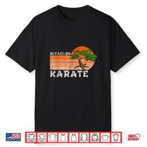 Funny Bonsai Tree Miyagi Do Karate Professional Retro Vintage Shirt
