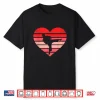 Heart Valentine Design Karate Judo Professional Retro Vintage Shirt