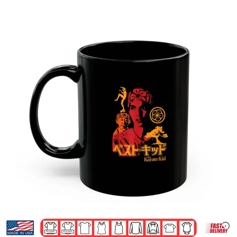 Mug Iconic Professional Design The Karate Kid Movie Graphic Shirt