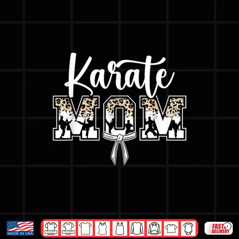 Design Parent Identity Karate Mom Mama Mother Professional Graphic Shirt