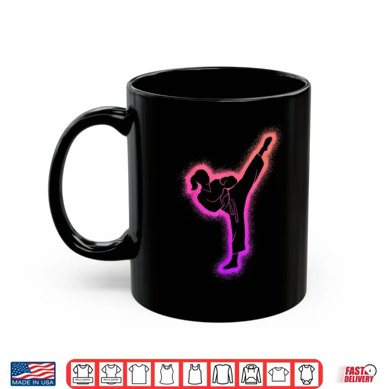 Mug Professional Aesthetic Karate Martial Arts Modern Graphic Apparel Shirt