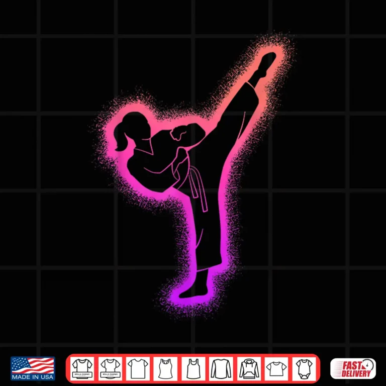 Design Professional Aesthetic Karate Martial Arts Modern Graphic Apparel Shirt