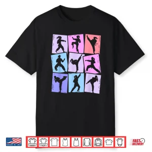 Professional Athletic Taekwondo Karate Martial Arts Modern Graphic Shirt