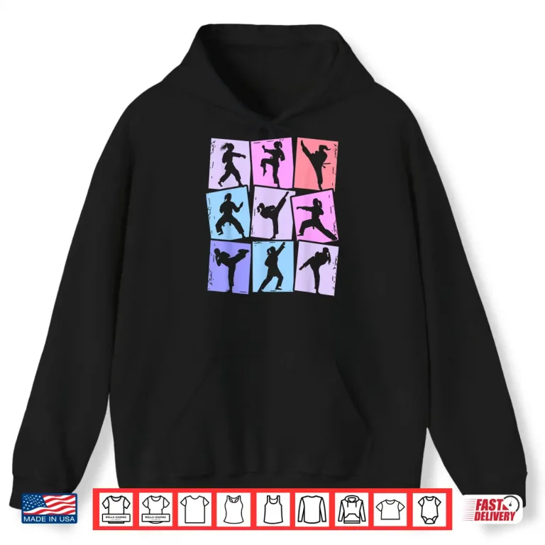 Hoodie Professional Athletic Taekwondo Karate Martial Arts Modern Graphic Shirt