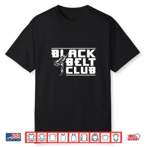 Professional Club Karate Black Belt Modern Graphic Apparel Shirt