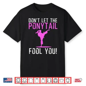 Professional Kick Design Karate Martial Art Modern Humor Shirt