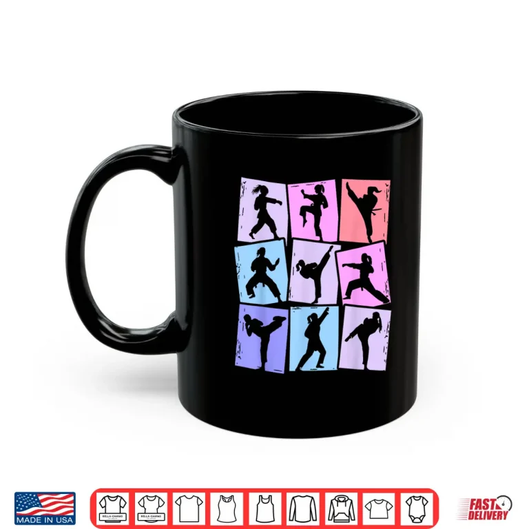 Mug Professional Athletic Taekwondo Karate Martial Arts Modern Graphic Shirt