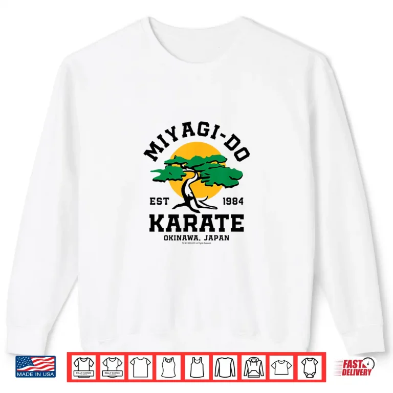 Sweatshirt Professional Dojo Design Karate Kid Miyagi Do Movie Graphic Shirt