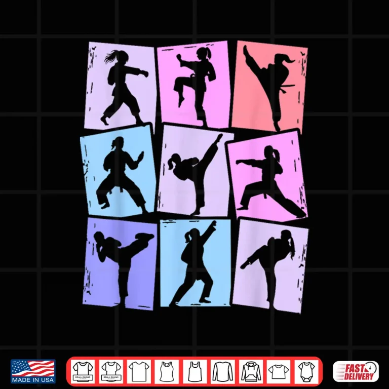 Design Professional Athletic Taekwondo Karate Martial Arts Modern Graphic Shirt