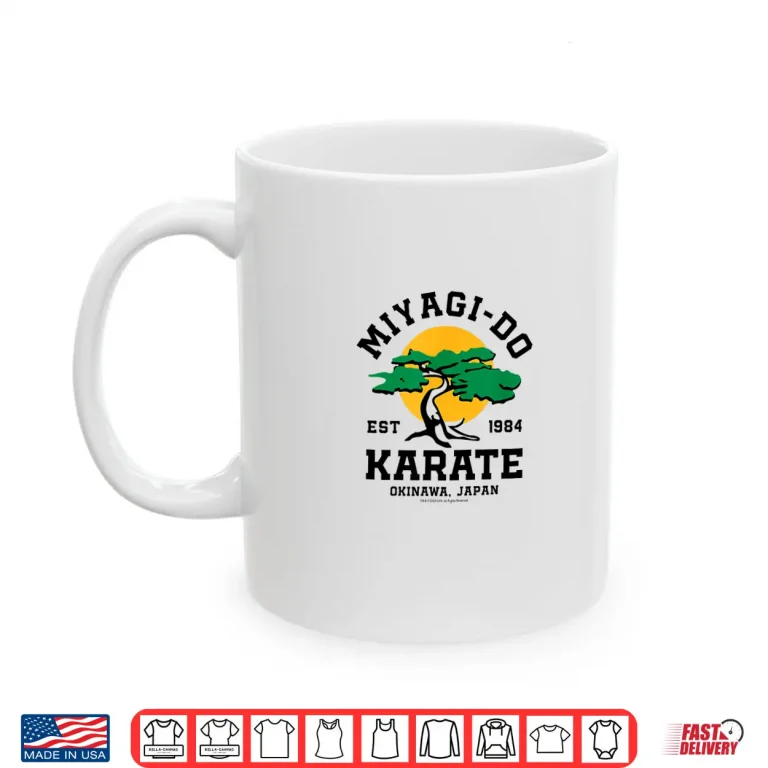 Mug Professional Dojo Design Karate Kid Miyagi Do Movie Graphic Shirt