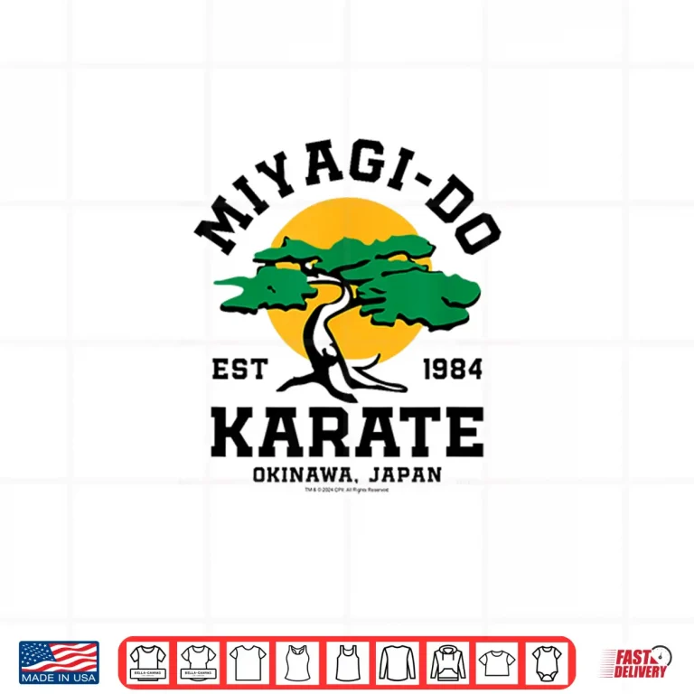 Design Professional Dojo Design Karate Kid Miyagi Do Movie Graphic Shirt