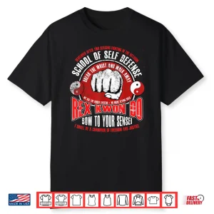 Rex Kwon Do Karate Martial Arts Professional Retro Humor Shirt