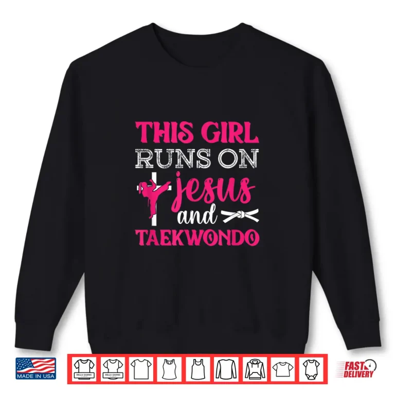 Sweatshirt Religion Faith Design Taekwondo Woman Karate Christian Shirt