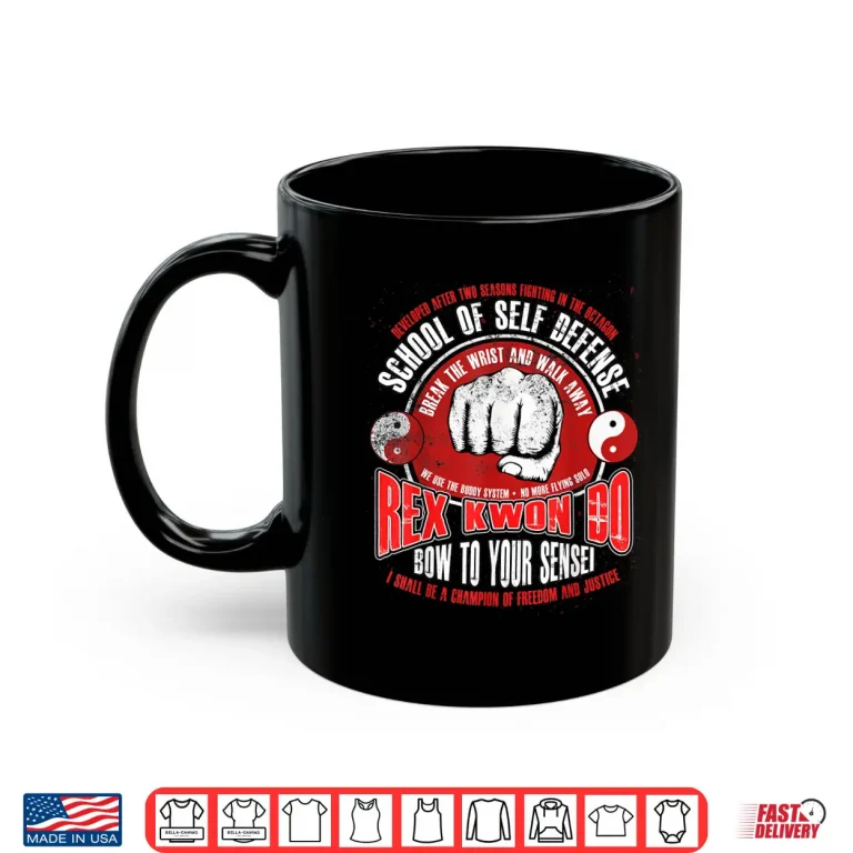 Mug Rex Kwon Do Karate Martial Arts Professional Retro Humor Shirt