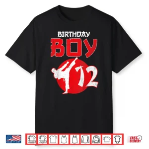 Twelfth Birthday Karate Taekwondo Youth Martial Arts Shirt