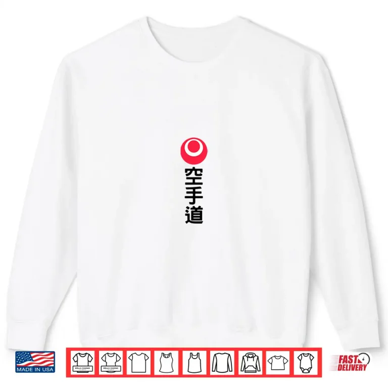 Sweatshirt Cool Okinawa Do Professional Karate Martial Art Graphic Shirt