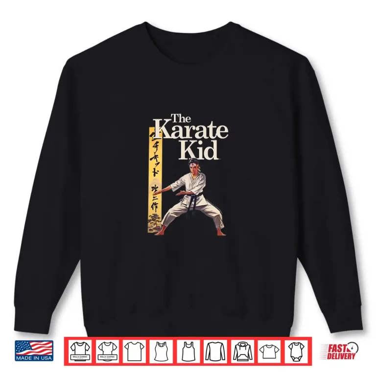 Sweatshirt Chop Poster Painting The Karate Kid Professional Movie Shirt