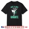 Just A Person Who Loves Karate Youth Modern Graphic Shirt