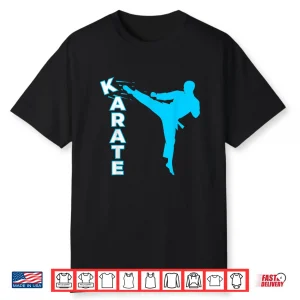 Kick Design Karate Martial Arts Youth Professional Shirt