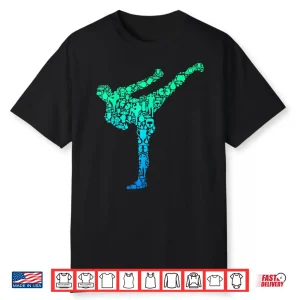 Kickboxer Professional Kickboxing Karate Youth Modern Graphic Shirt