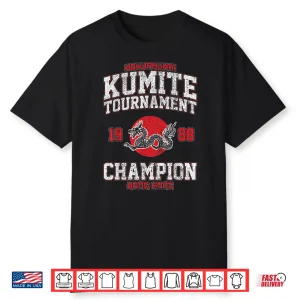 Kumite Tournament Viral Champion Karate Retro Vintage Shirt