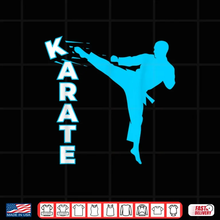Design Kick Design Karate Martial Arts Youth Professional Shirt