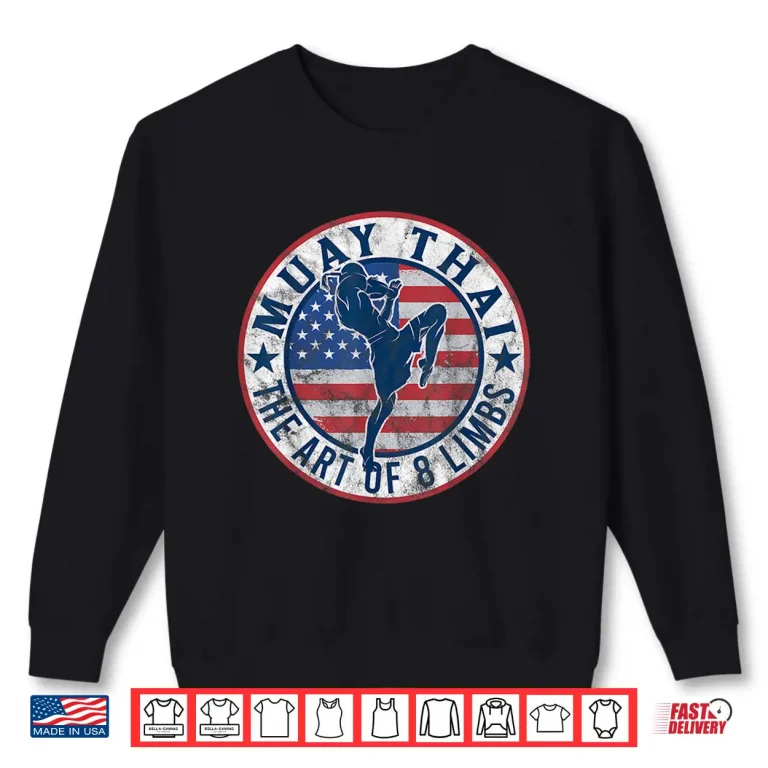 Sweatshirt Mixed Martial Arts Gift Muay Thai Karate Boxing Vintage Shirt
