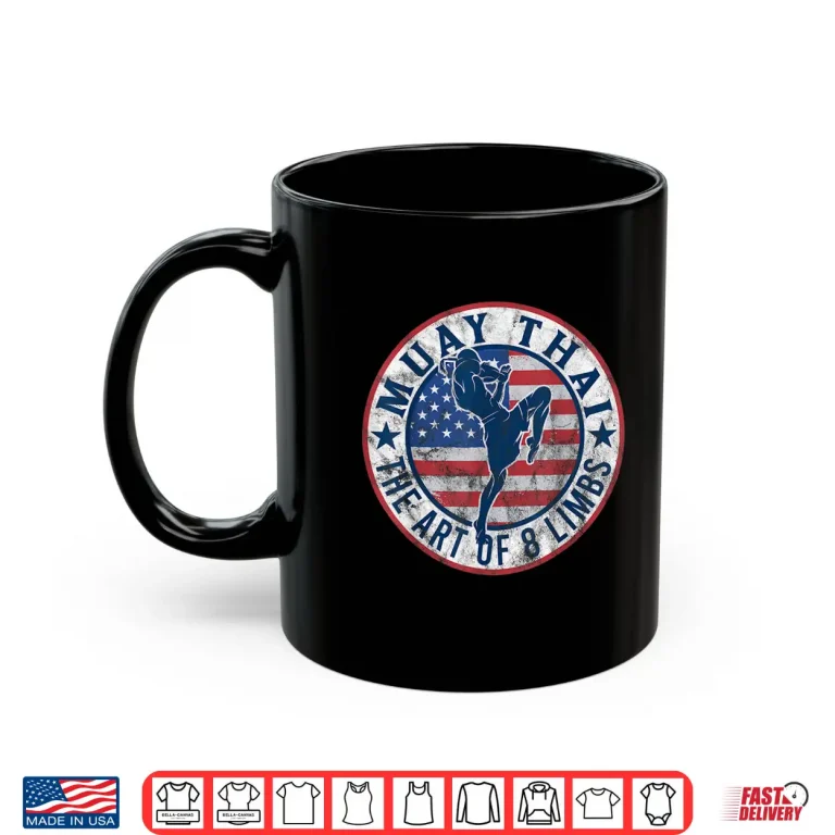 Mug Mixed Martial Arts Gift Muay Thai Karate Boxing Vintage Shirt