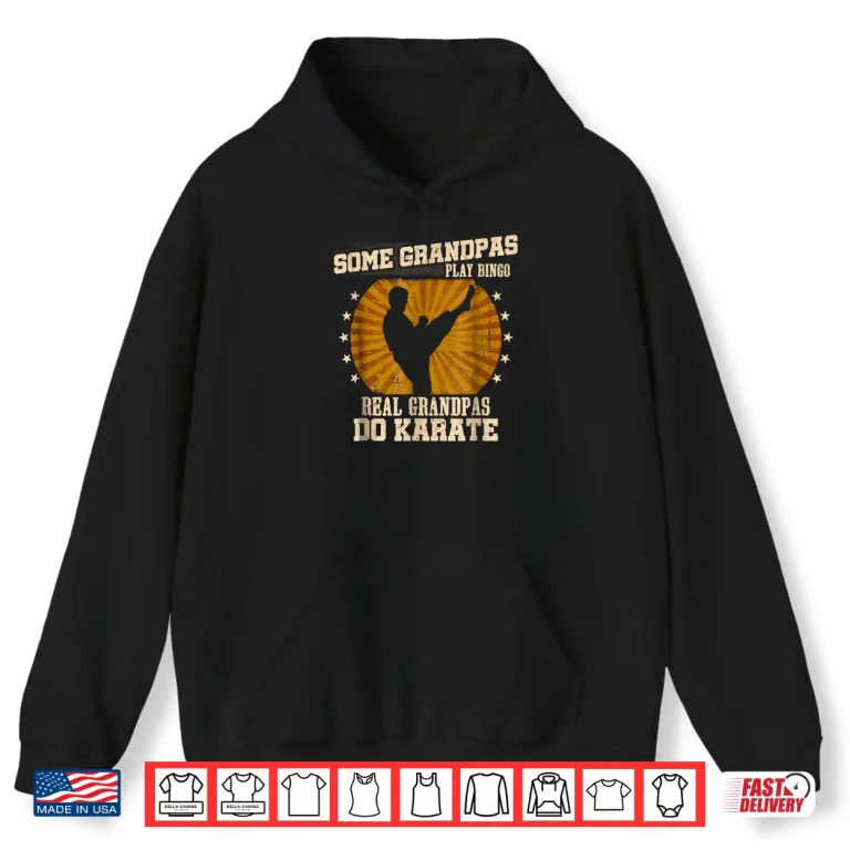 Hoodie Parent Professional Karate Grandpa Real Grandparents Identity Shirt