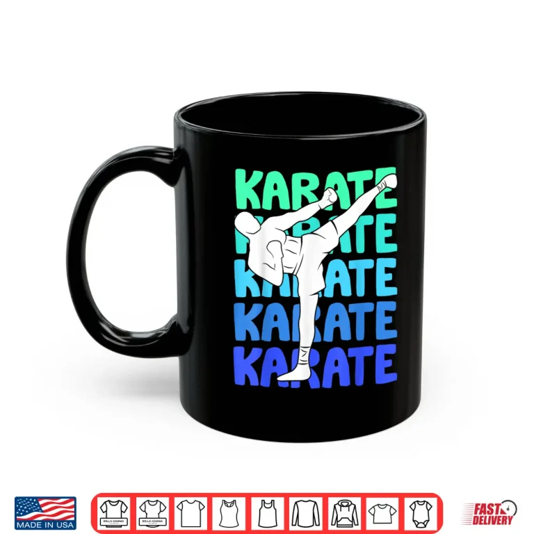 Mug Professional Aesthetic Karate Youth Modern Graphic Apparel Shirt