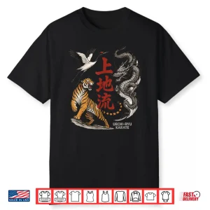Professional Athletic Uechi Ryu Karate Modern Graphic Apparel Shirt