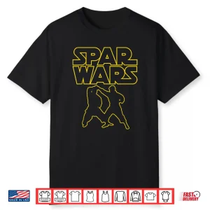 Spar Wars Funny Sparring Martial Arts Taekwondo Karate Shirt