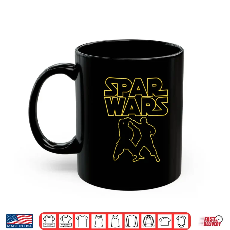 Mug Spar Wars Funny Sparring Martial Arts Taekwondo Karate Shirt