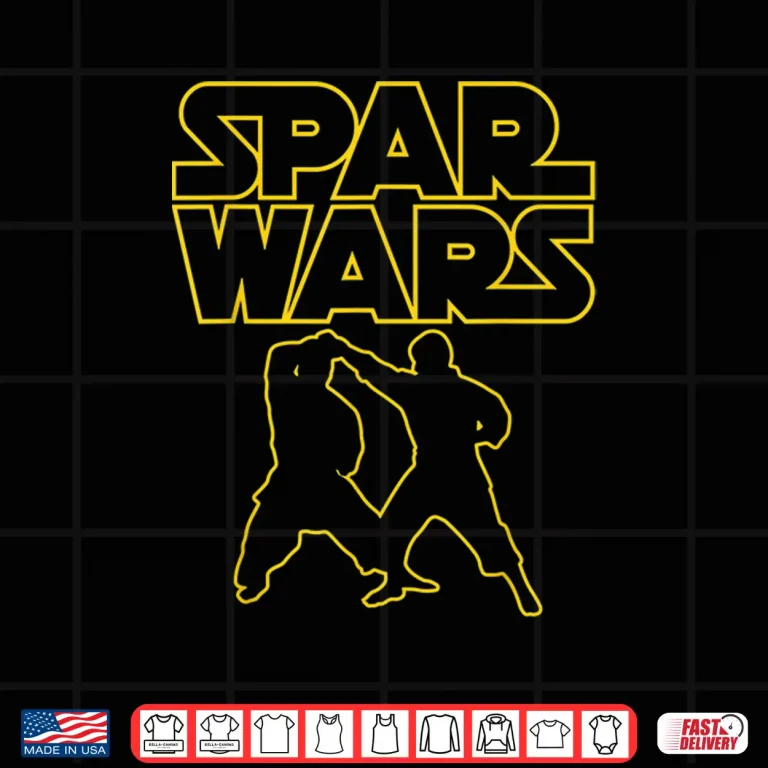 Design Spar Wars Funny Sparring Martial Arts Taekwondo Karate Shirt