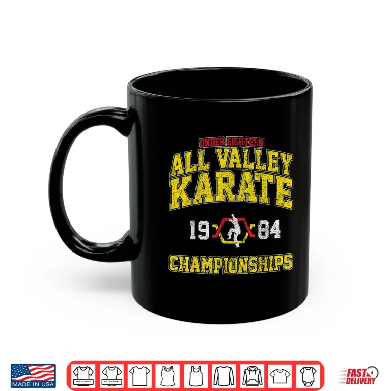 Mug All Valley Championships The Karate Kid Professional Retro Vintage Shirt